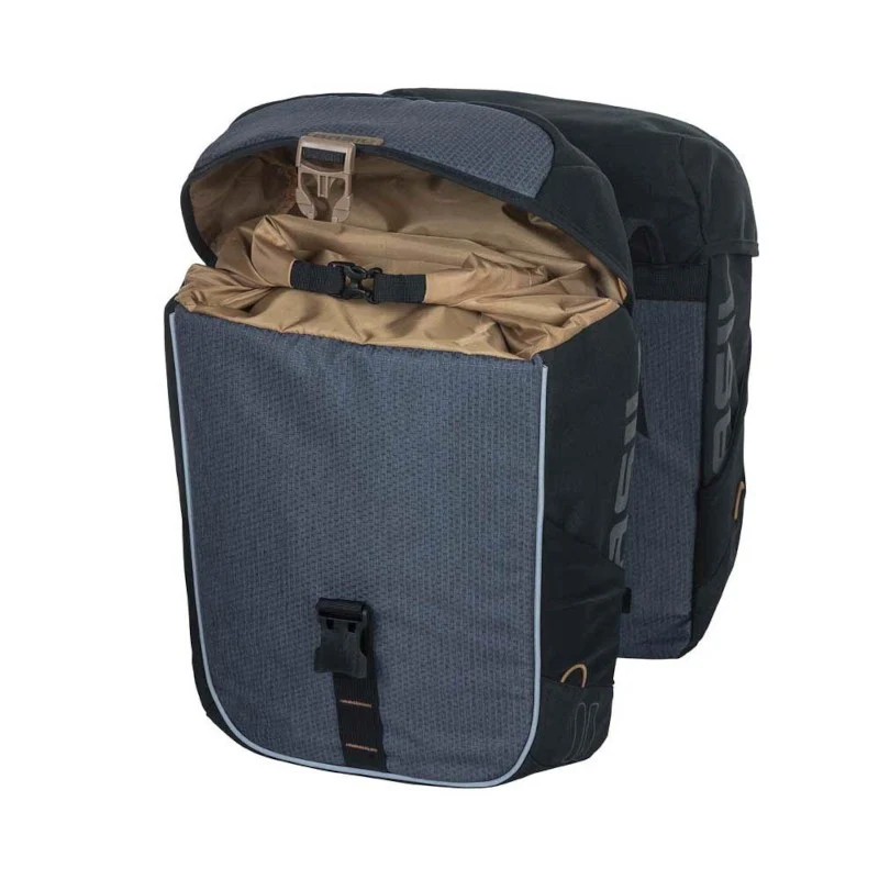 Basil Miles double bike bag 34L