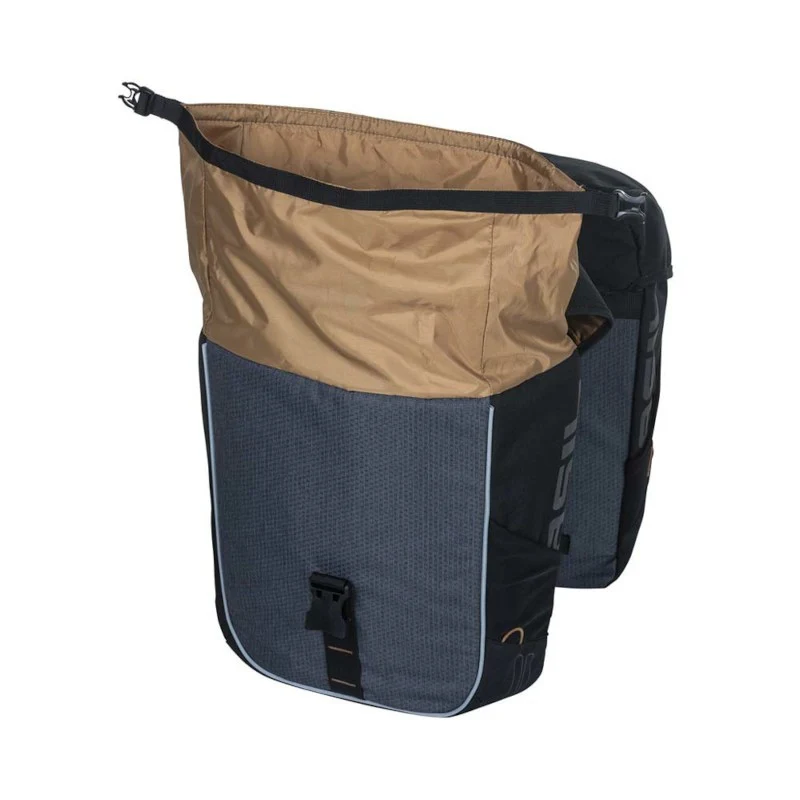 Basil Miles double bike bag 34L
