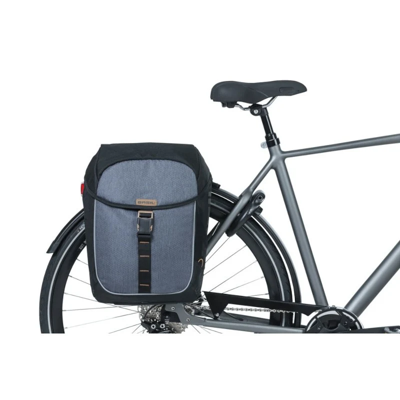 Basil Miles double bike bag 34L
