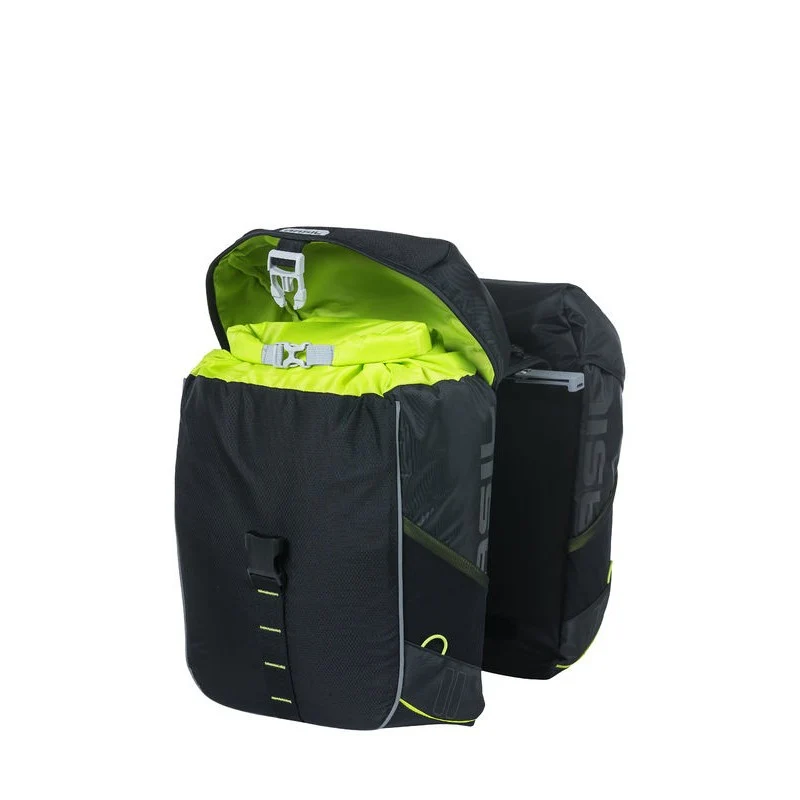 Basil Miles double bike bag 34L