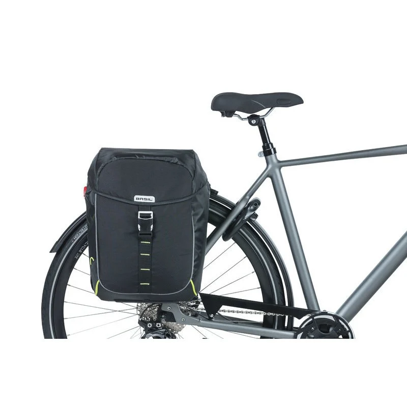 Basil Miles double bike bag 34L