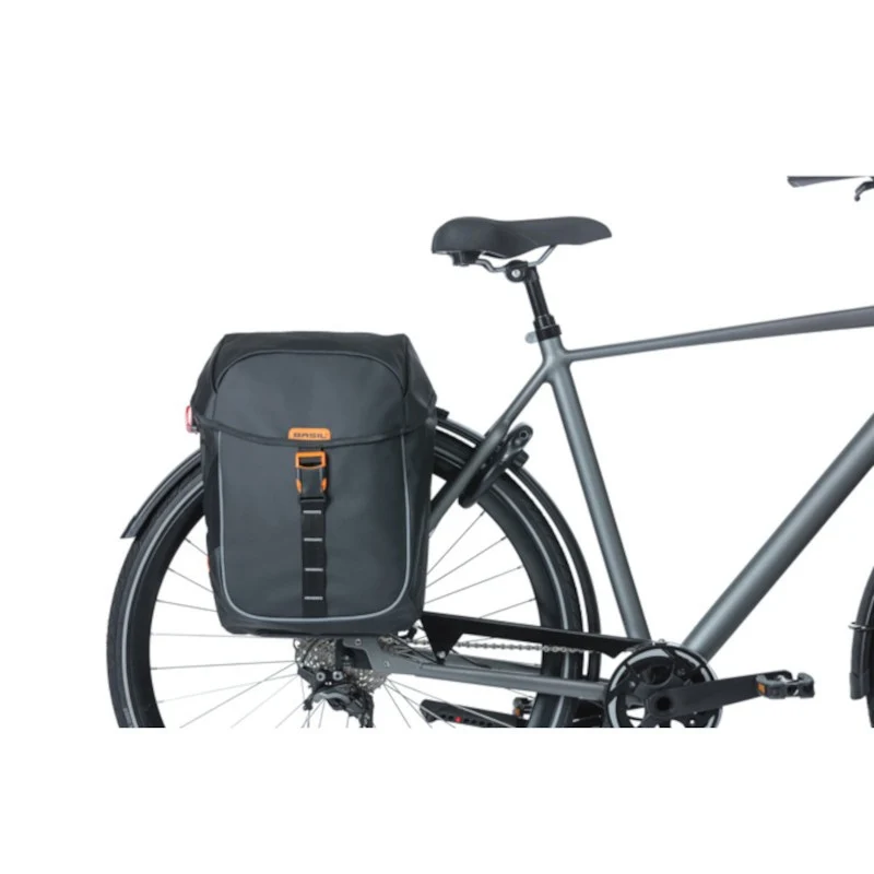 Basil Miles double bike bag 34L