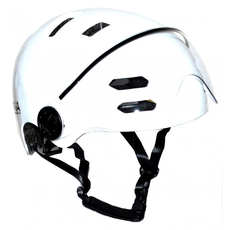 PNA urban bike helmet with integrated visor