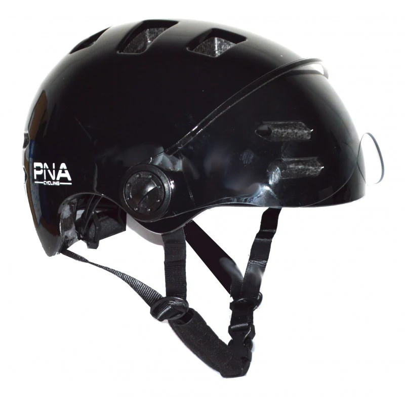 PNA urban bike helmet with integrated visor