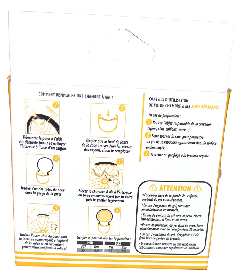 PNA 700 x 33-37c self-repairing inner tube