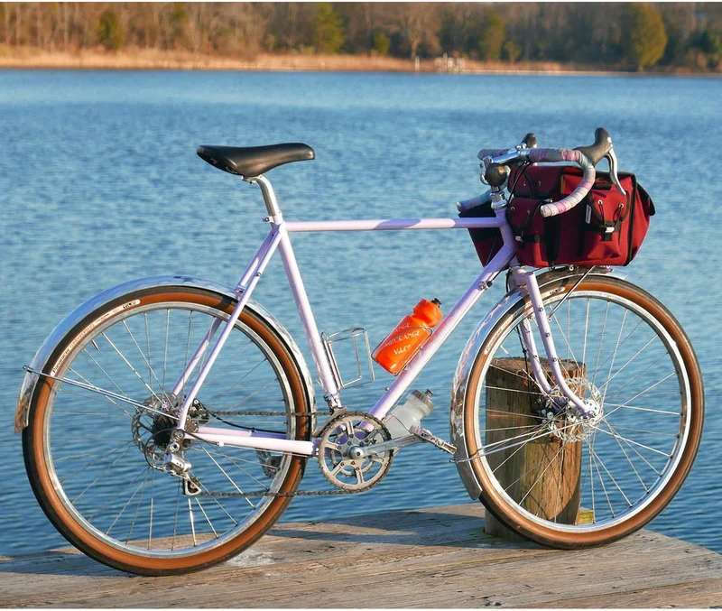 Mudguards Vélo Orange Wavy