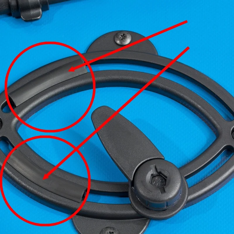 Ortlieb protective pads for luggage racks