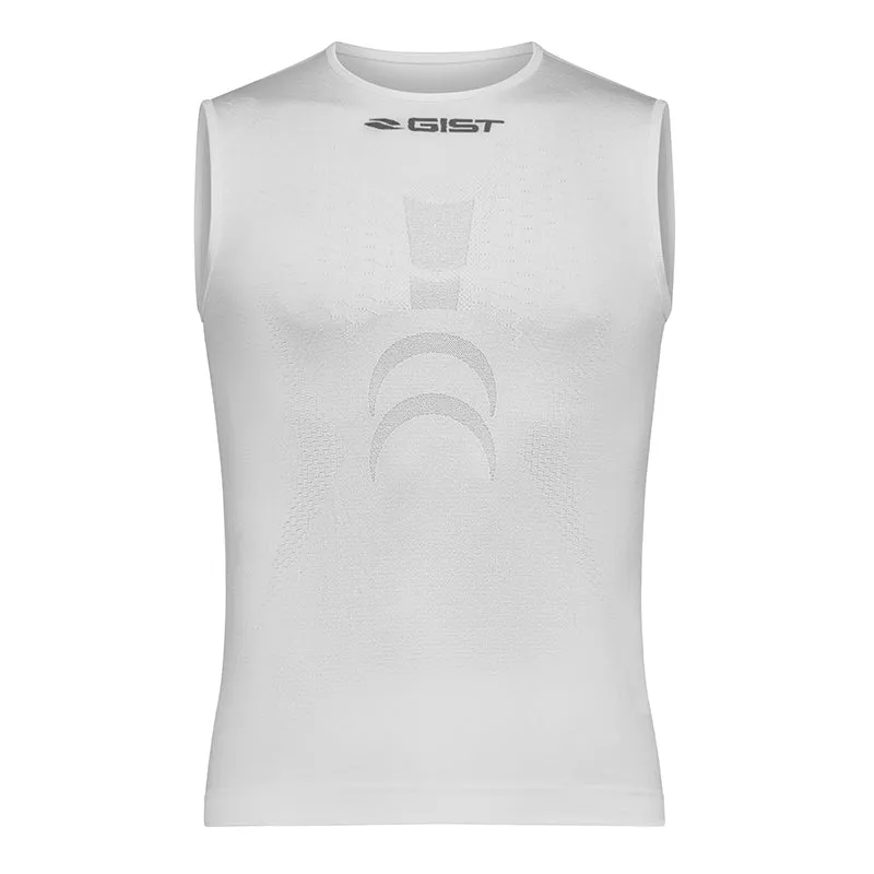 Sous Maillot - Maillot Gist Lady - Femme Sans Manches Canotta Blanc L-XL