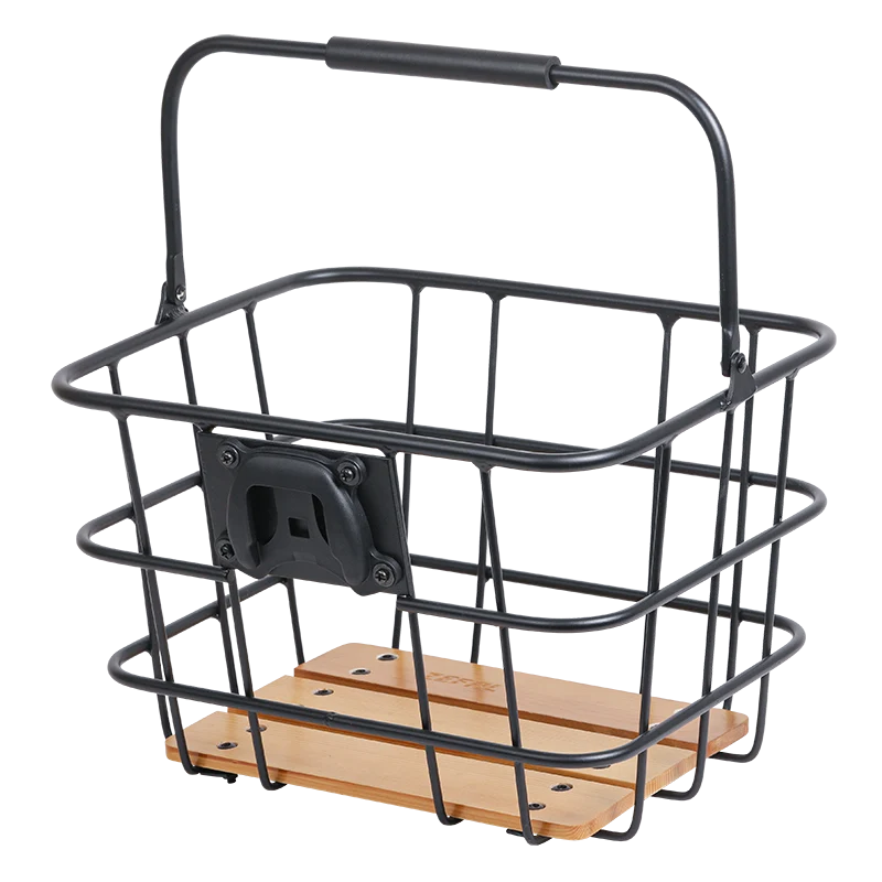 Removable front basket for ZEFAL classic wood and aluminum bike