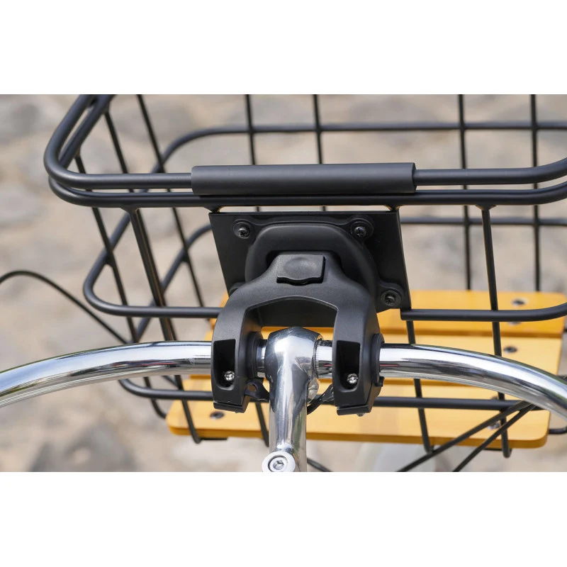 Removable front basket for ZEFAL classic wood and aluminum bike