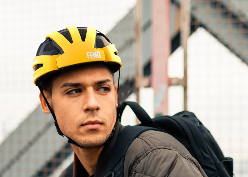 FEND folding bicycle helmet