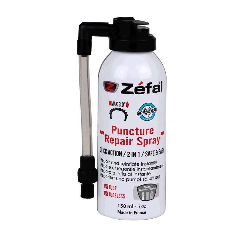 Zefal anti-puncture spray for large section tires