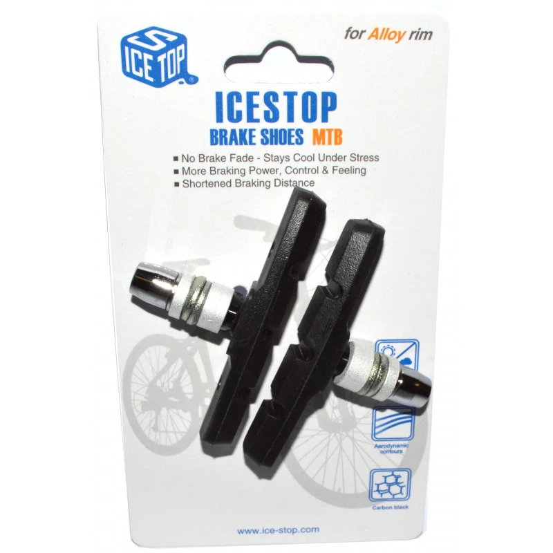 Pair of Icestop 70 mm MTB screw skates