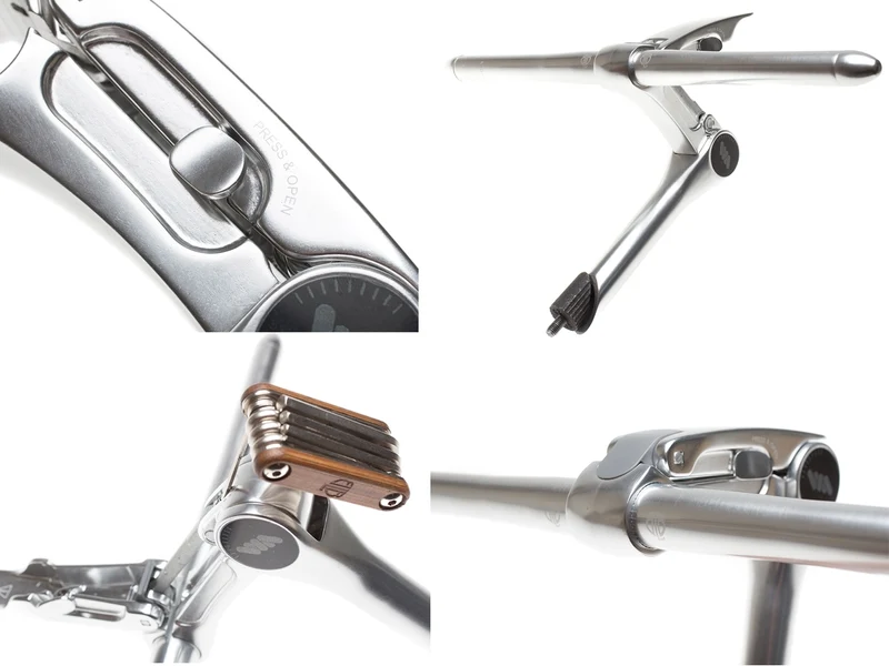 Adjustable bicycle stem without tools Via VZ3