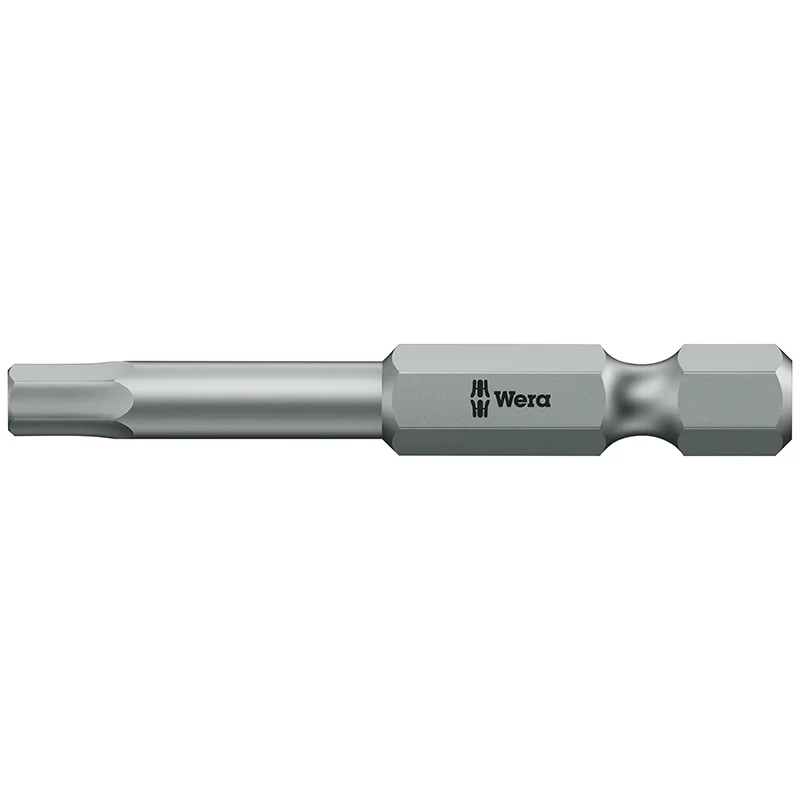 Embout Wera 840-4 Hex Plus Z 1-4 6 Pans-Allen 4 mm L 50 mm -Marque Allemande Pour Les Ateliers-
