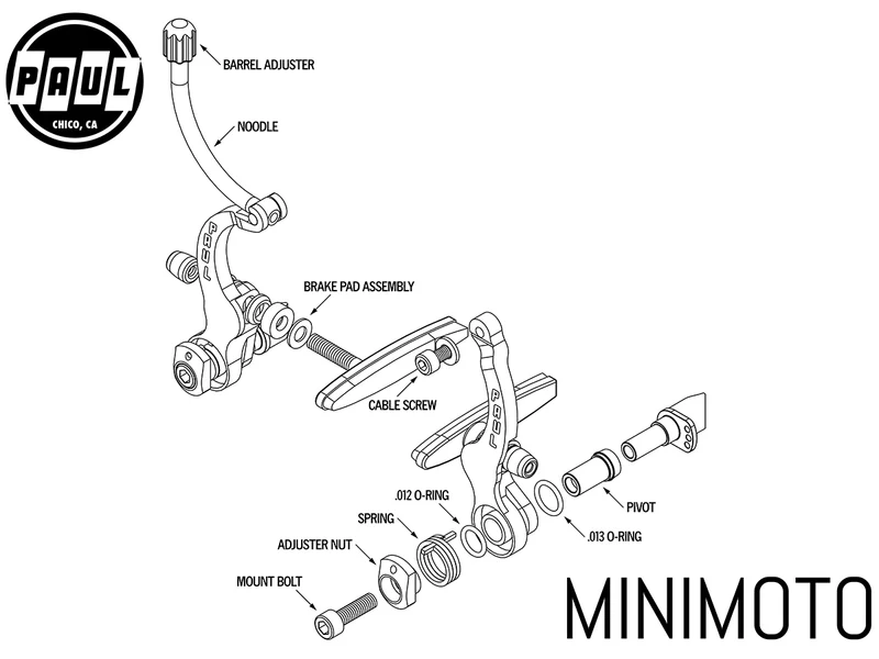 Paul Component Minimoto brake caliper