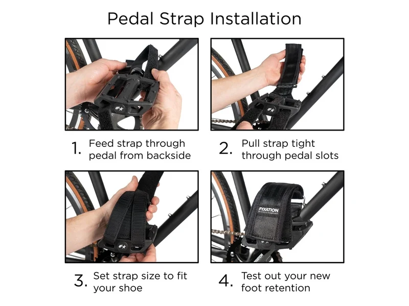 Gates Pedals + Fyxation Straps