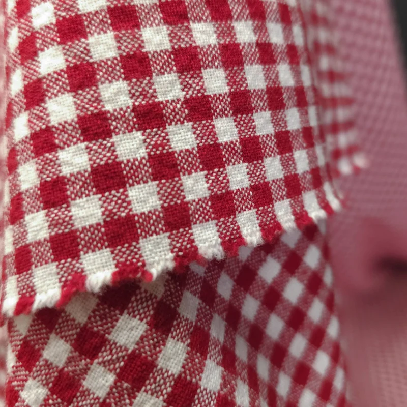 Coton Organique | Vichy | Tissé Teint | 5 mm