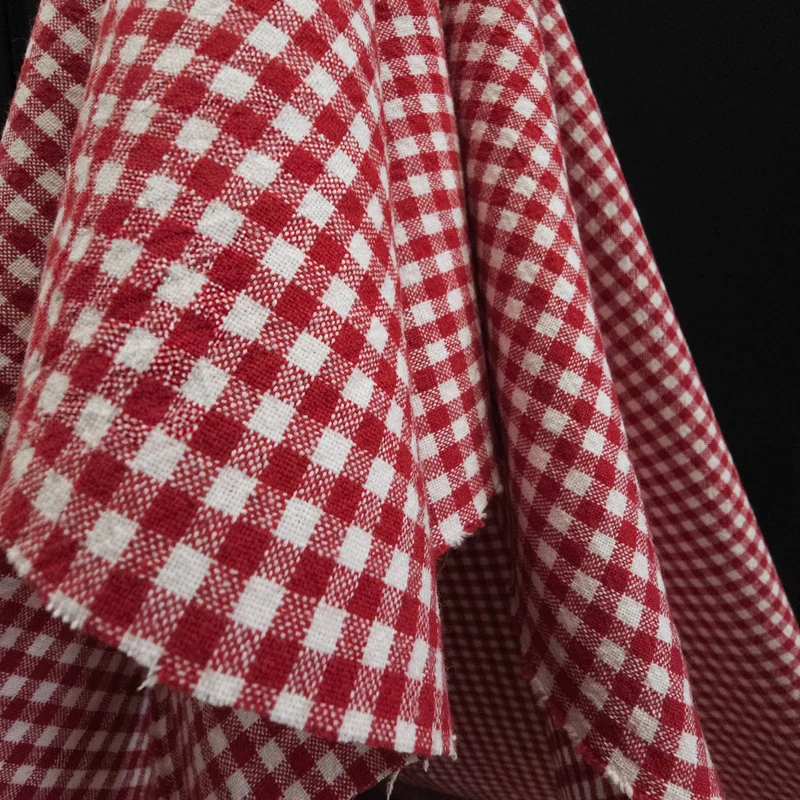Coton Organique | Vichy | Tissé Teint | 5 mm