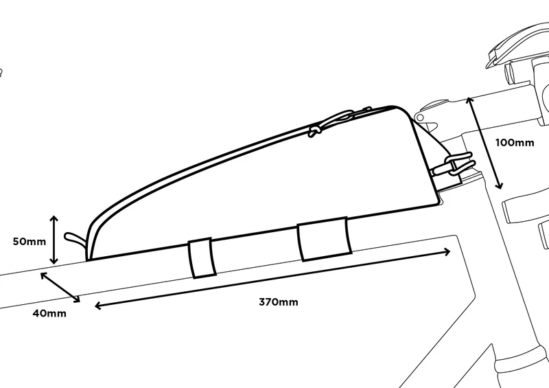 Restrap Race Top Tube Bag