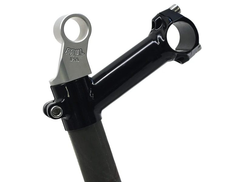 Bicycle light bracket for Paul Components bicycle stem cap