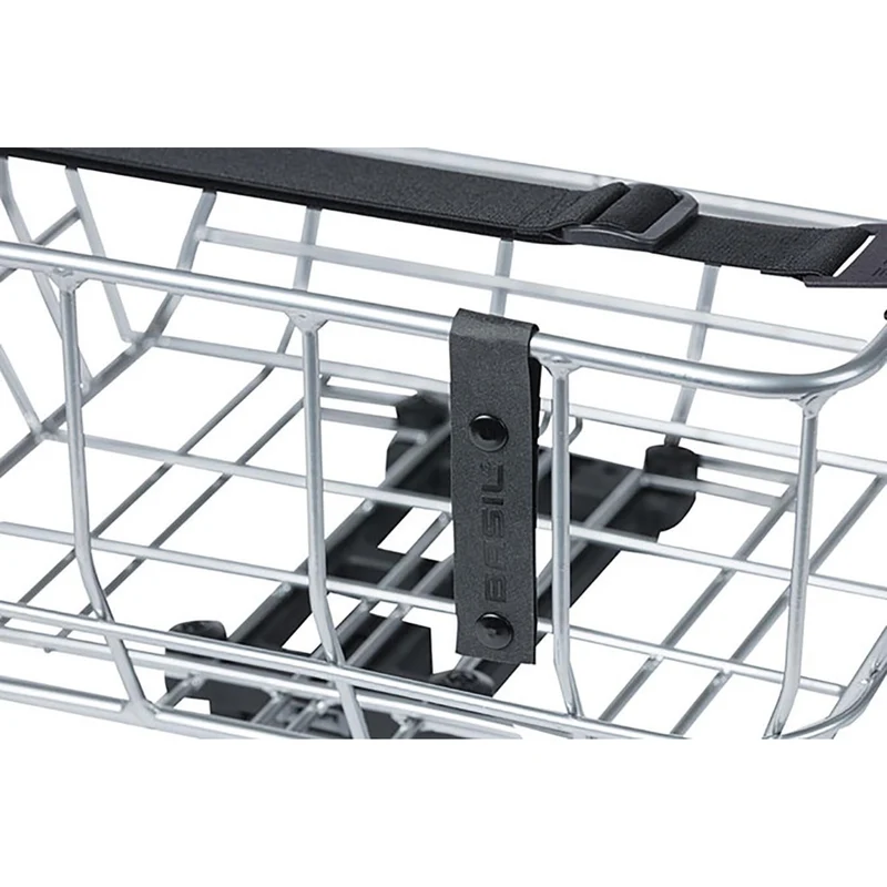 Basil Portland MIK rear basket silver