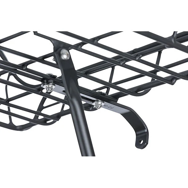 Basil Portland front basket black