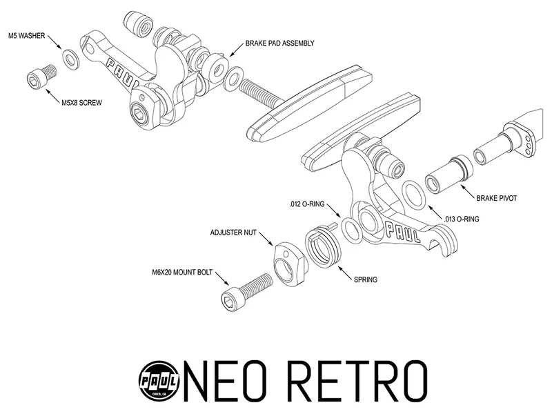 Paul Component Neo-Retro Brake Caliper
