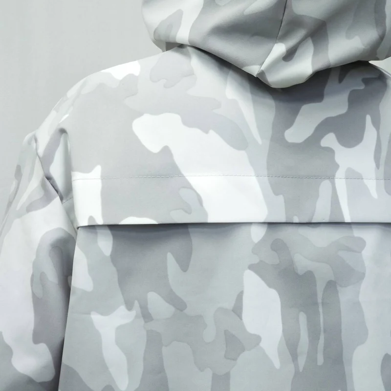 Tissu d’extérieur déperlant | Camo blanc | Deadstock Canada Goose