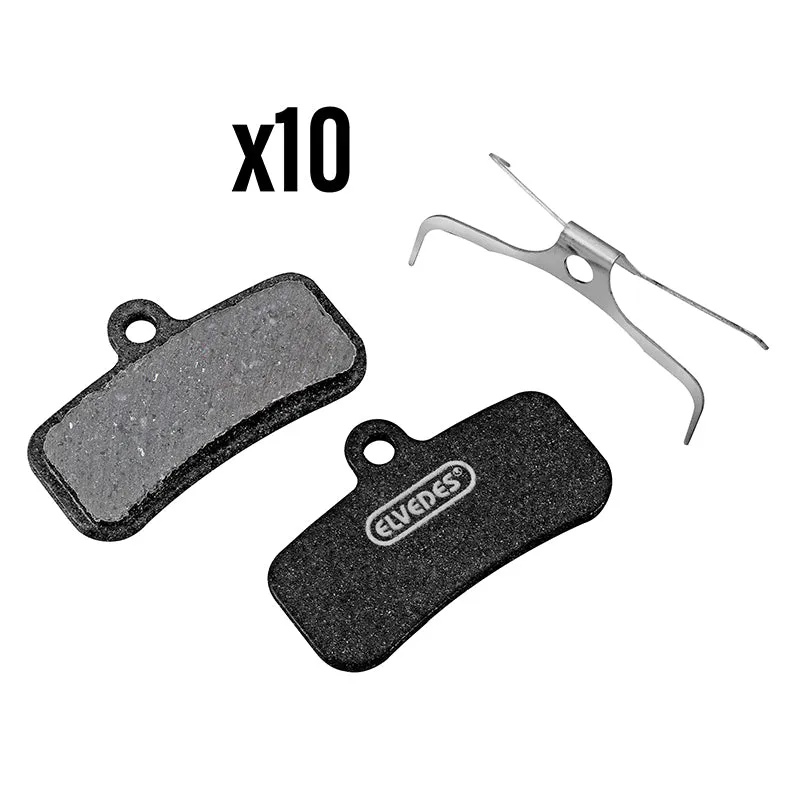 Plaquette De Frein VTT Shimano Xtr M9120 Xt M8120-M8020 Slx M7120 Saint M820-M640-810, Trp, Tektro (Elvedes Medium - Semi-Métal Organic) (Box 10 Paires)