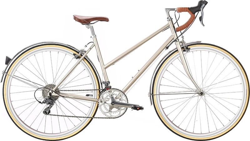 Helen Champagne 16-speed 6KU touring bike