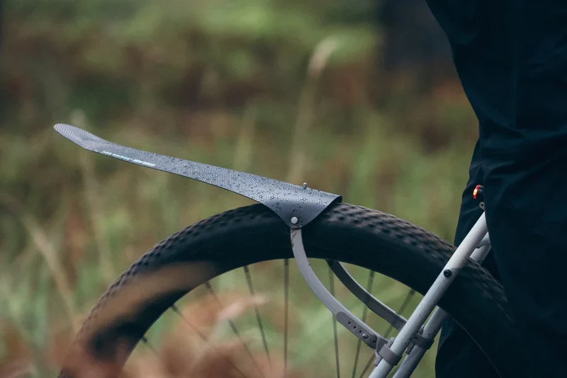 Ass Savers Win Wing Gravel Rear Fender - Black Dot