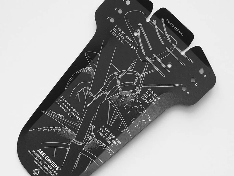Ass Savers Mudder Regular Dotted Front Fender