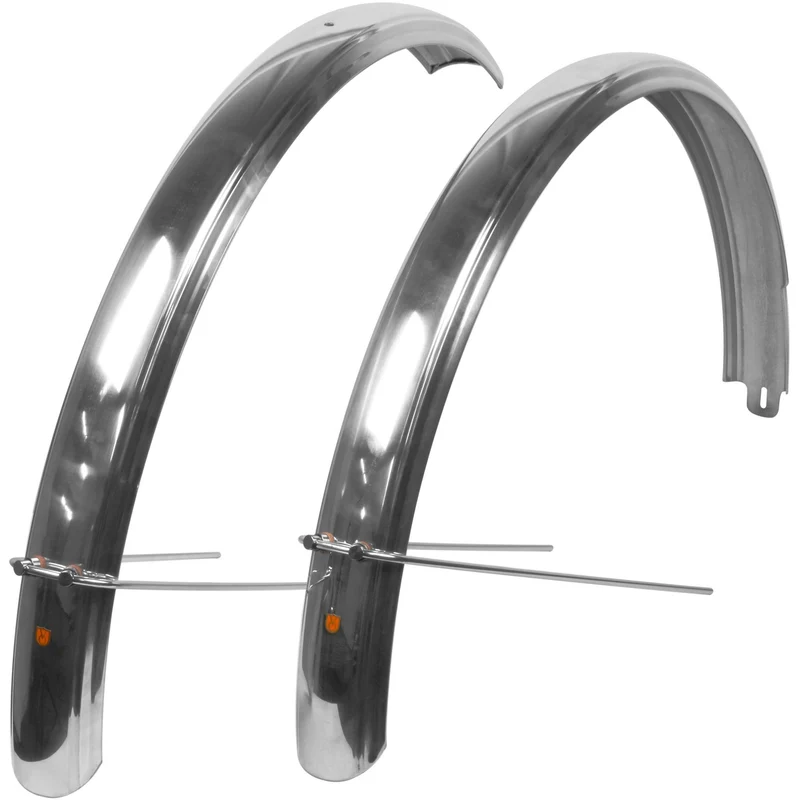 Mudguards Vélo Orange Fluted