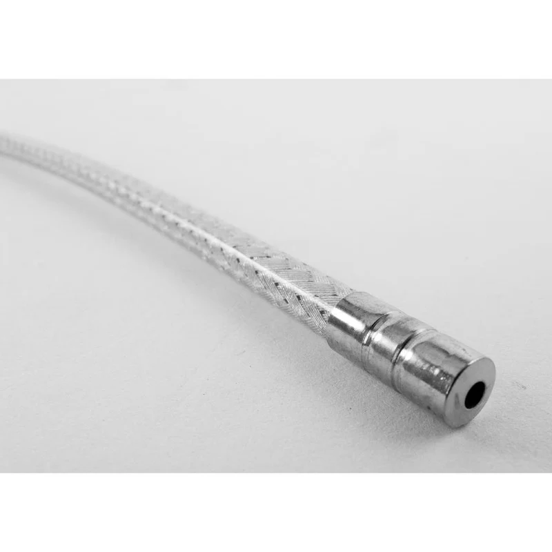 Vintage Braided Steel Brake Cable and Housing Kit Vélo Orange