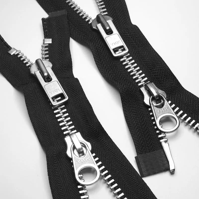 YKK | Fermeture Éclair Séparable | Métal | 2 Curseurs | #10 | Noir