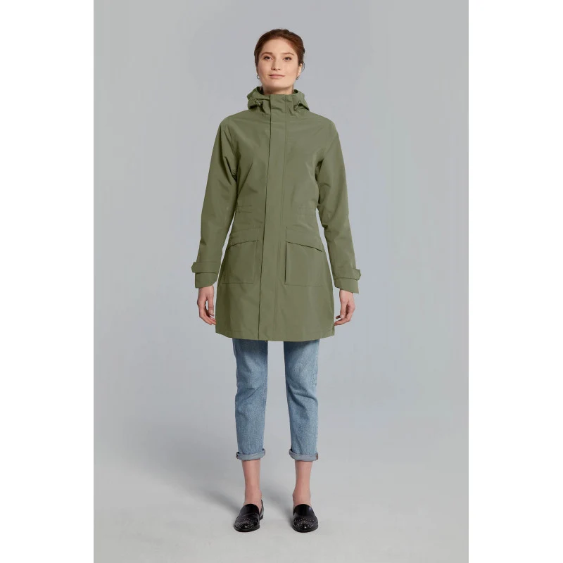 Basil Mosse women's rain parka