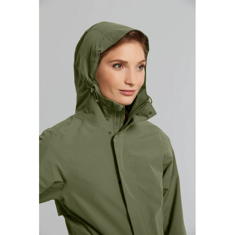 Basil Mosse women's rain parka
