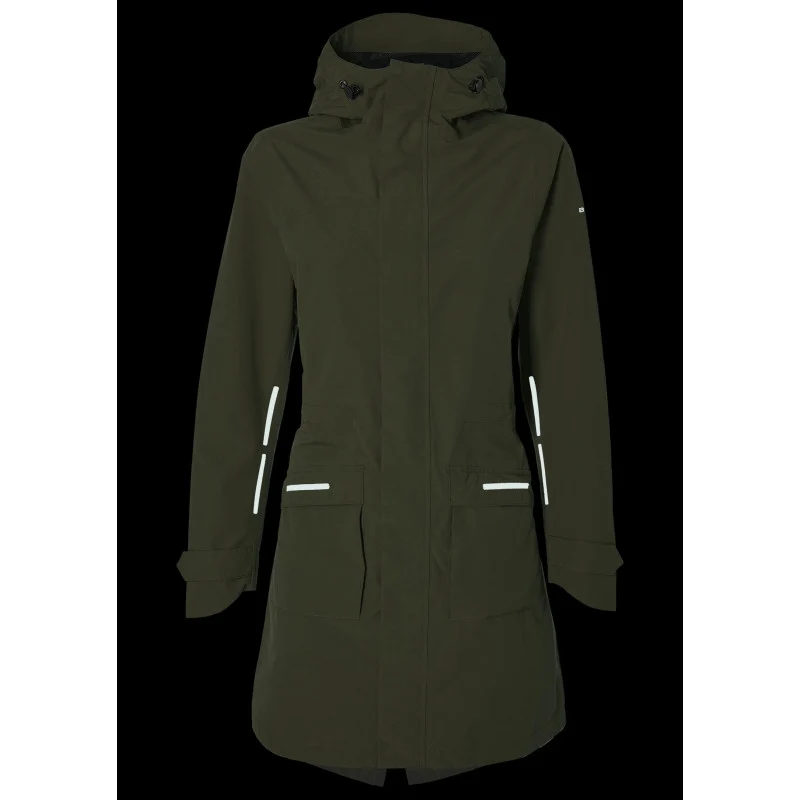 Basil Mosse women's rain parka