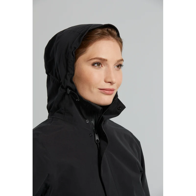 Basil Mosse women's rain parka