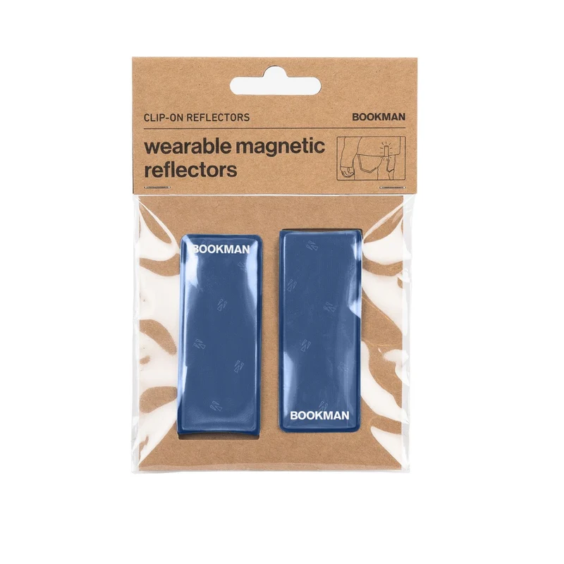 BOOKMAN Blue Reflector Clip