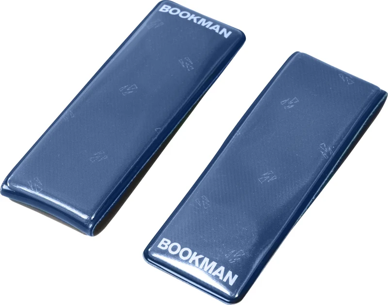 BOOKMAN Blue Reflector Clip