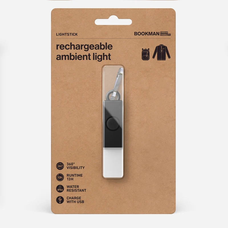 LightStick Bookman USB zipper lighting