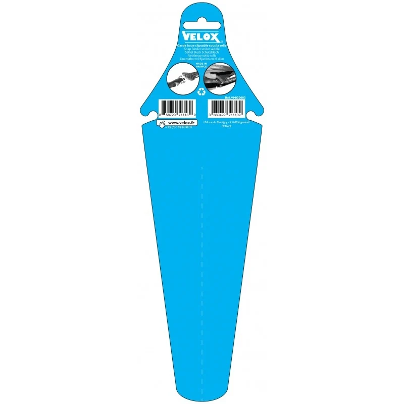 Velox compact removable mudguard