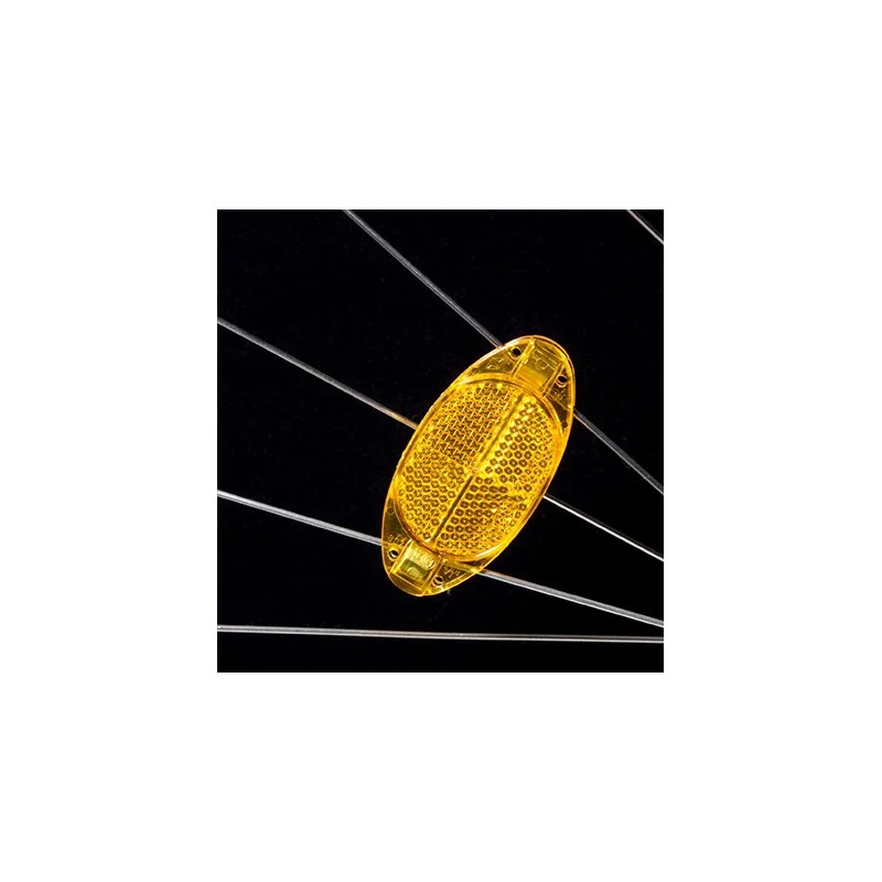 Pair of Spanninga bicycle reflectors