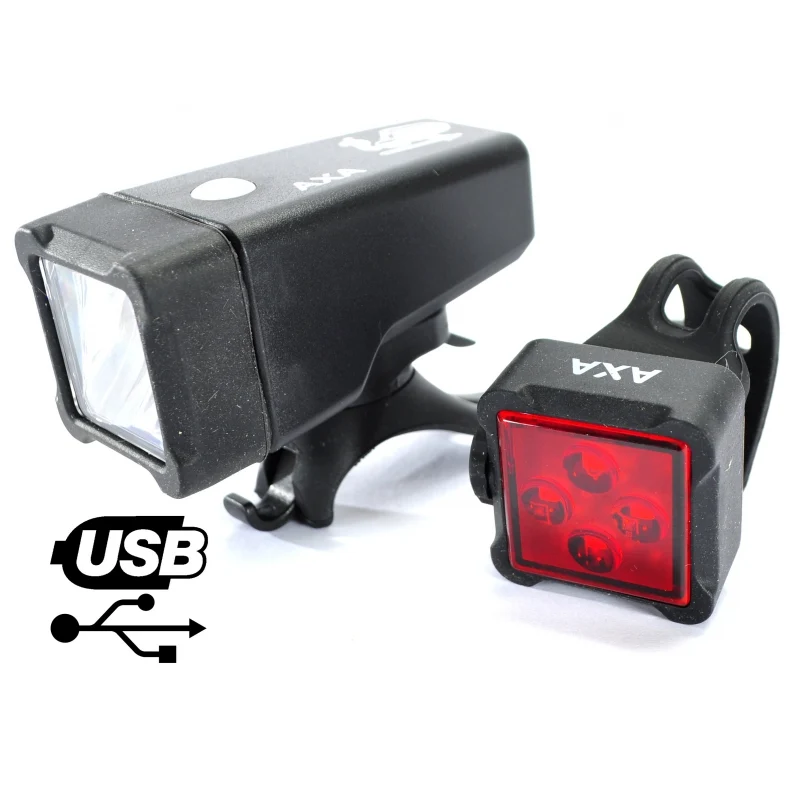 Axa Niteline T4-R 4 LED bicycle lighting kit