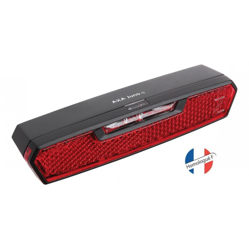 Axa Juno 50 mm battery-powered rear light for bicycle luggage rack
