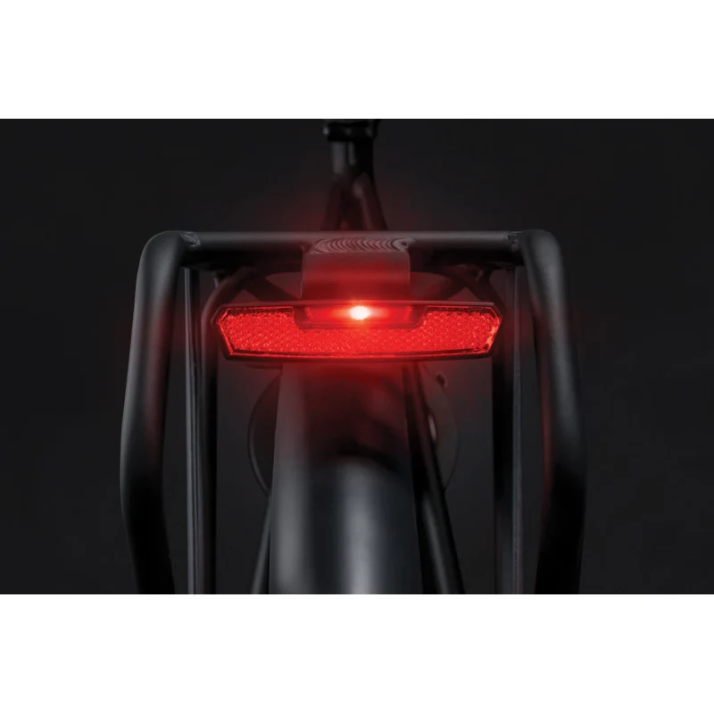 Axa Juno 50 mm battery-powered rear light for bicycle luggage rack