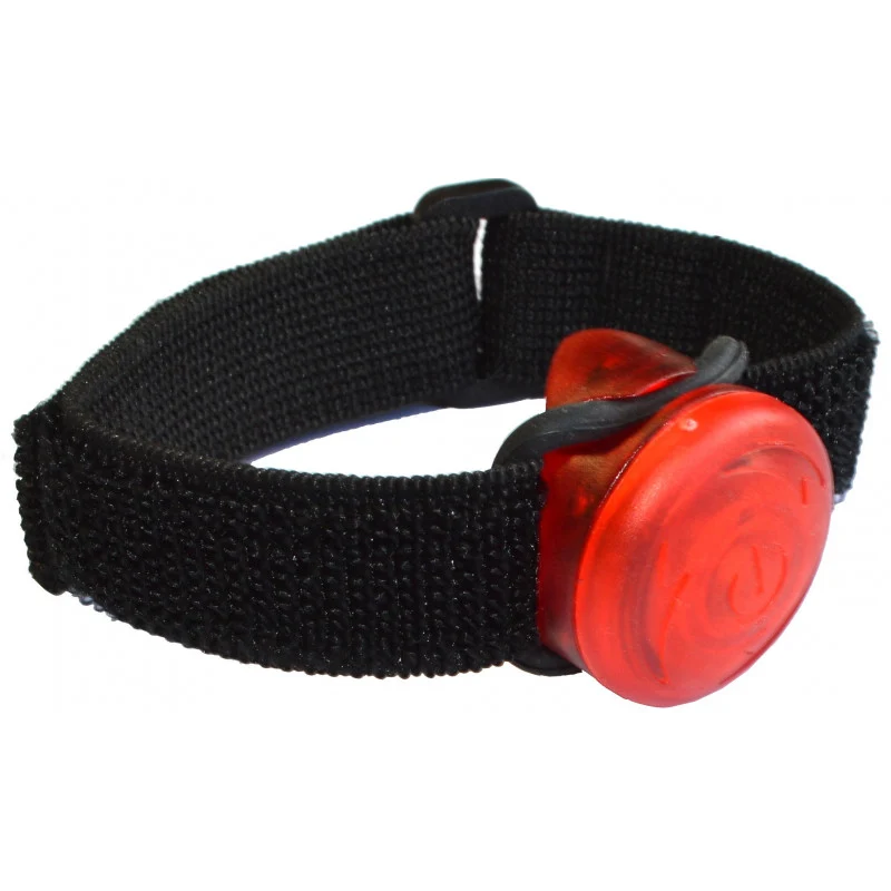 Lighting for bicycle helmet or LED armband
