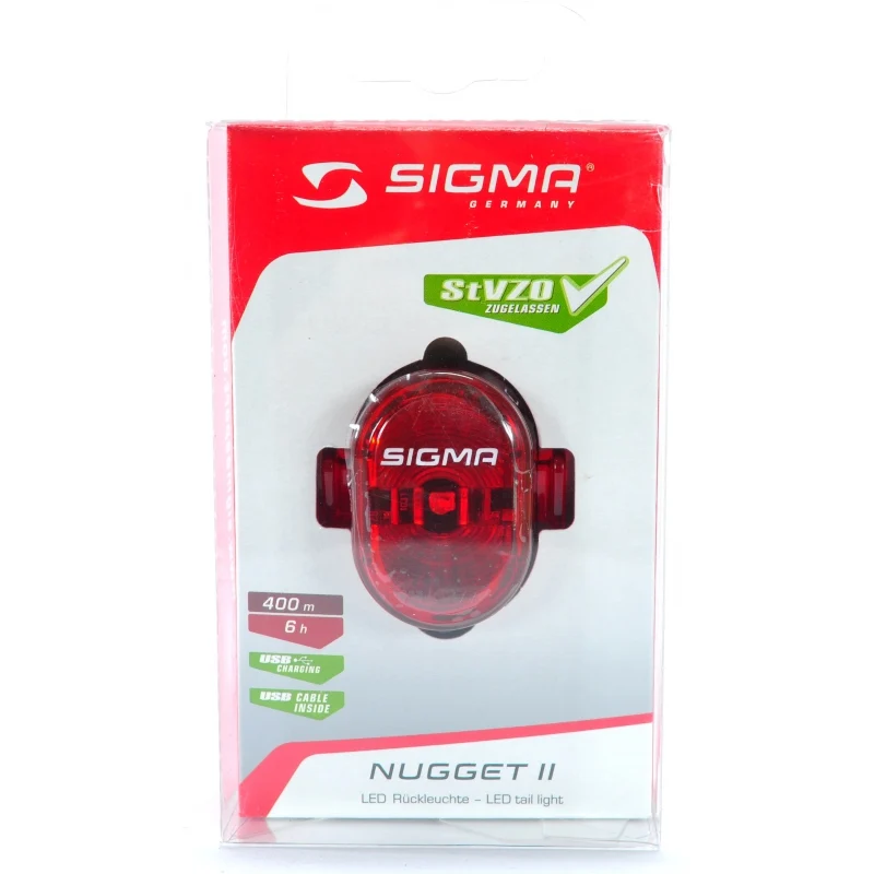 Sigma Nugget 2 USB LED rear bicycle light